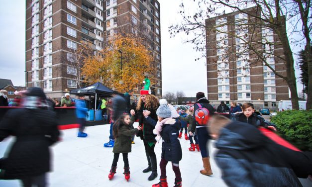 FESTIVE FUN AT FIRST CR7 ICE RINK