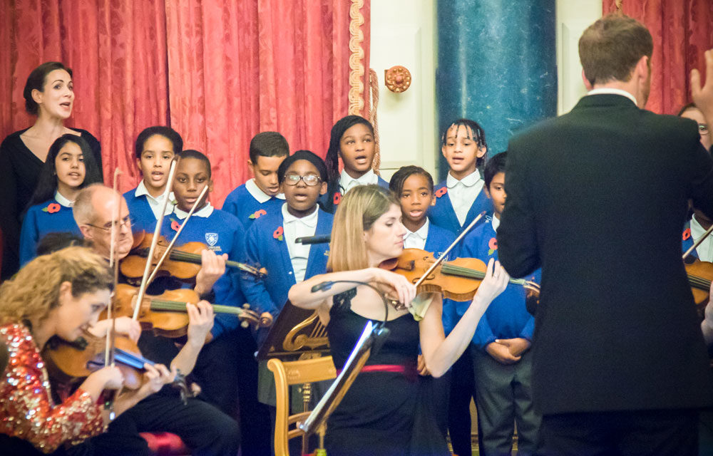 PEACE ANTHEM MADE IN THORNTON HEATH GETS ROYAL APPROVAL