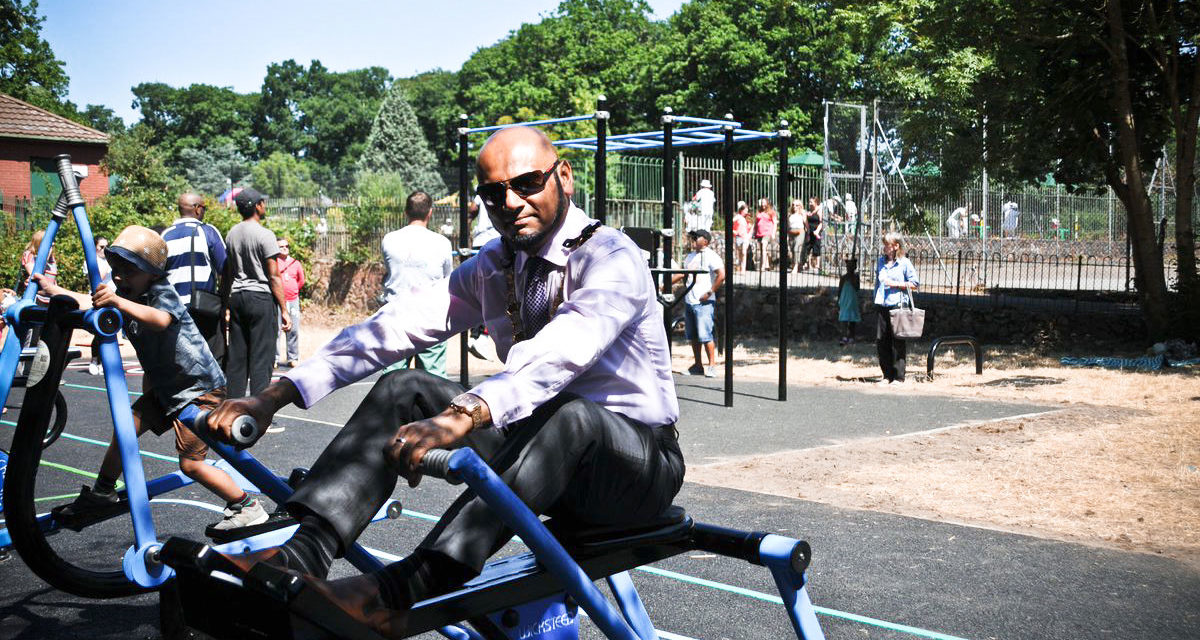 OUTDOOR GYM UNVEILED