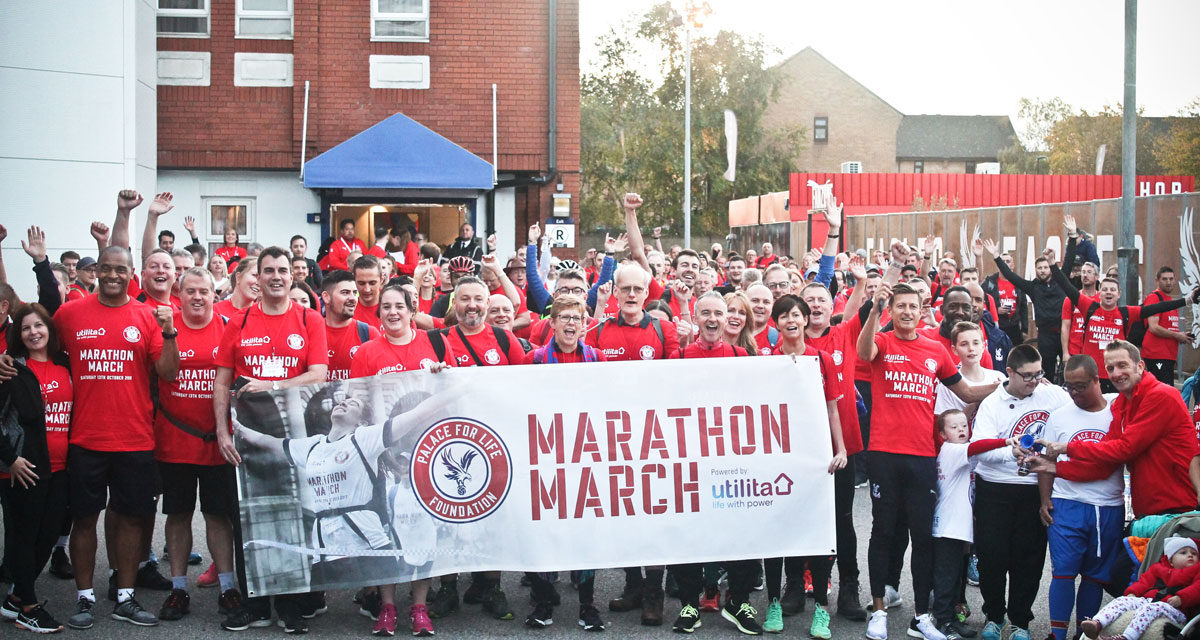 RED BLUE ARMY MARCH FOR CHARITY