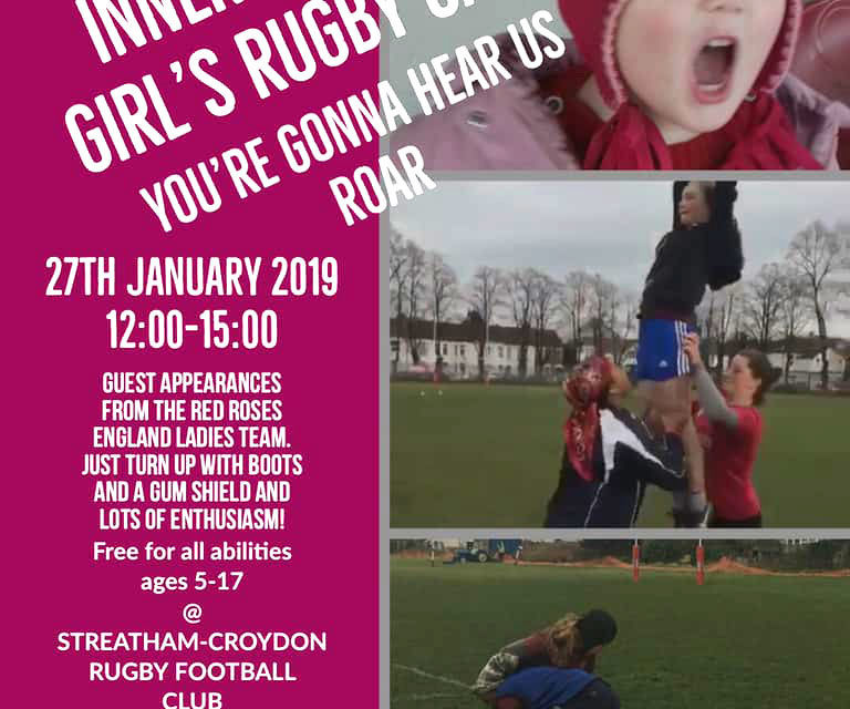Inner Warrior girl’s rugby camp