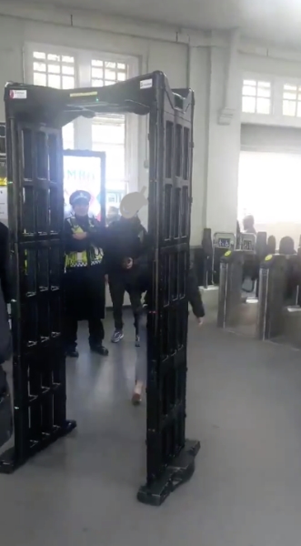 Police mob handed in the station ahead of knife crime meeting