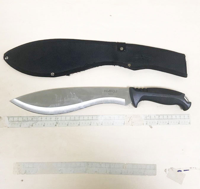 Deadly Array of Knives Seized by Taskforce
