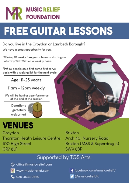 Free guitar lessons