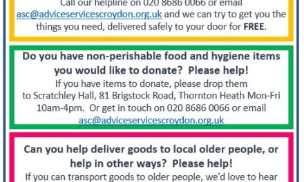 Support needed for Croydon Age UK