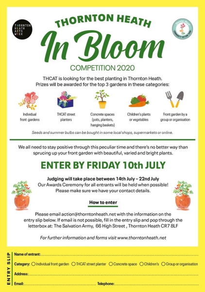 Thornton Heath in Bloom competition launched