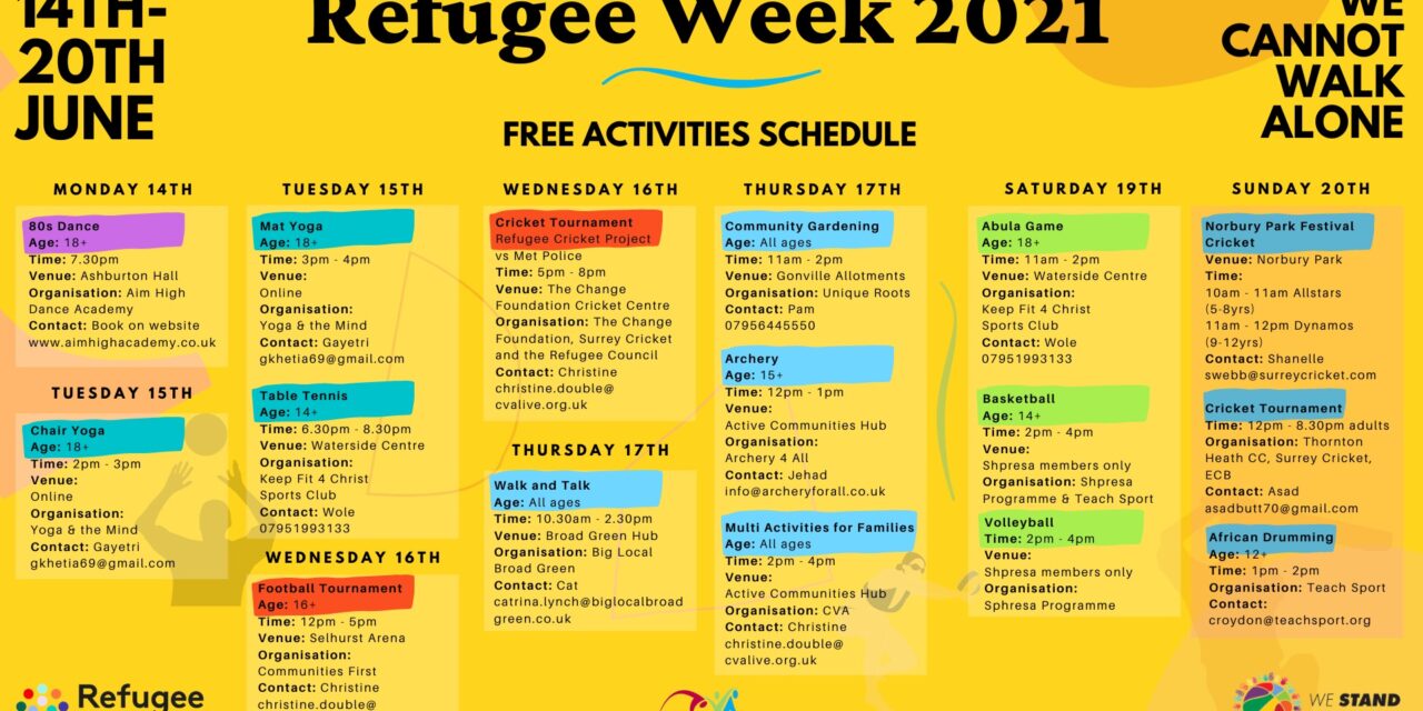 Croydon Refugee  Week