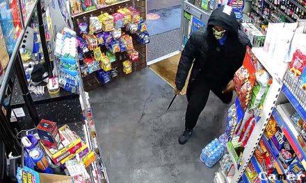 Police hunt knife wielding attacker wearing skelton mask