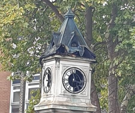 Historic clocktower devastated in arson attack