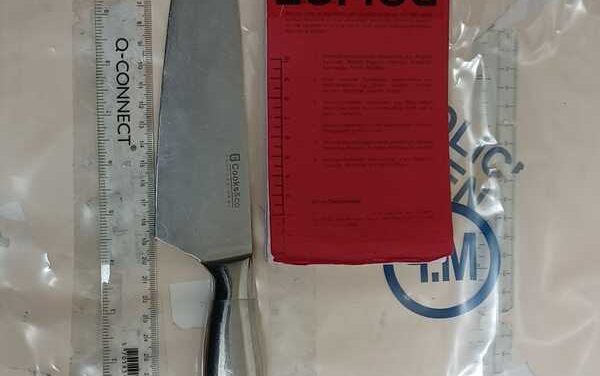 Two knives seized in a week